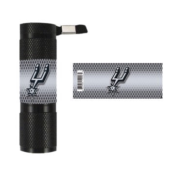 Wholesale-San Antonio Spurs Mini LED Flashlight NBA 1.1" H x 0.3" W x 3.4" L SKU: 62296