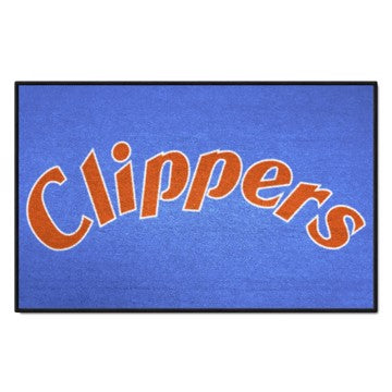 Wholesale-San Diego Clippers Starter Mat - Retro Collection NBA Accent Rug - 19" x 30" SKU: 35394