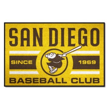 Wholesale-San Diego Padres Starter Mat - Uniform MLB Accent Rug - 19" x 30" SKU: 28202