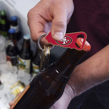 Wholesale-San Francisco 49ers Keychain Bottle Opener NFL Bottle Opener SKU: 28917