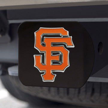 Wholesale-San Francisco Giants Hitch Cover MLB Color Emblem on Black Hitch - 3.4" x 4" SKU: 26702