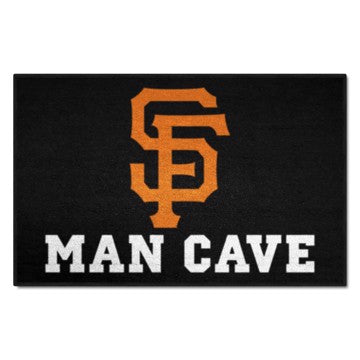Wholesale-San Francisco Giants Man Cave Starter MLB Accent Rug - 19" x 30" SKU: 22463