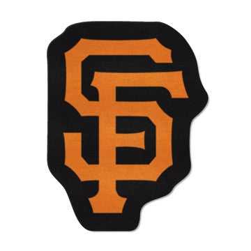 Wholesale-San Francisco Giants Mascot Mat MLB Accent Rug - Approximately 36" x 36" SKU: 21994