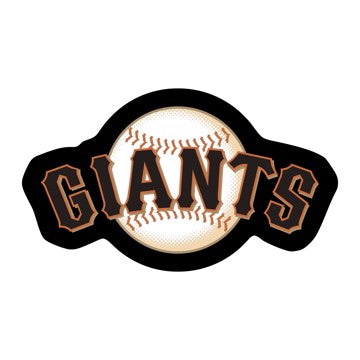 Wholesale-San Francisco Giants Mascot Mat MLB Accent Rug - Approximately 36" x 36" SKU: 32426