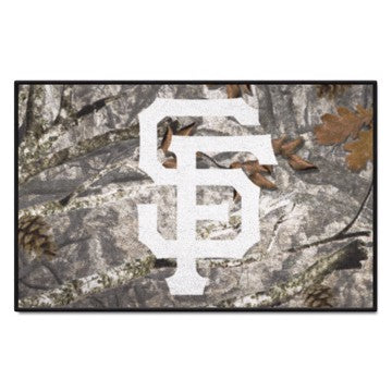 Wholesale-San Francisco Giants Starter Mat - Camo MLB Accent Rug - 19" x 30" SKU: 34958