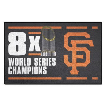Wholesale-San Francisco Giants Starter Mat - Dynasty MLB Accent Rug - 19" x 30" SKU: 36103