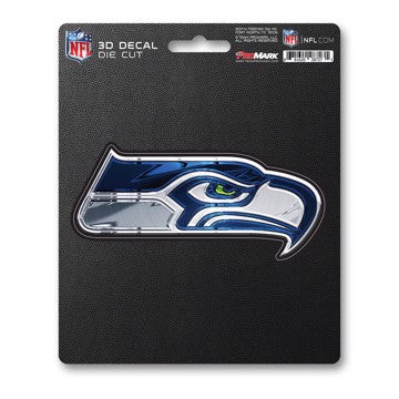 Wholesale-Seattle Seahawks 3D Decal NFL 1 piece - 5” x 6.25” (total) SKU: 62790