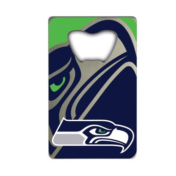 Wholesale-Seattle Seahawks Credit Card Bottle Opener NFL Bottle Opener SKU: 62566