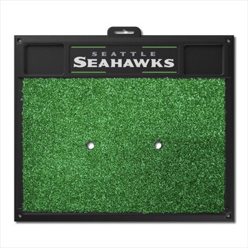 Wholesale-Seattle Seahawks Golf Hitting Mat NFL Golf Accessory - 20" x 17" SKU: 15663