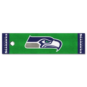 Wholesale-Seattle Seahawks Putting Green Mat NFL Golf Accessory - 18" x 72" SKU: 9029