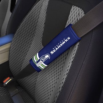 Wholesale-Seattle Seahawks Rally Seatbelt Pad - Pair NFL Interior Auto Accessory - 2 Pieces SKU: 32112
