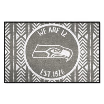 Wholesale-Seattle Seahawks Southern Style Starter Mat NFL Accent Rug - 19" x 30" SKU: 26185
