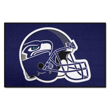 Wholesale-Seattle Seahawks Starter Mat NFL Accent Rug - 19" x 30" SKU: 5945