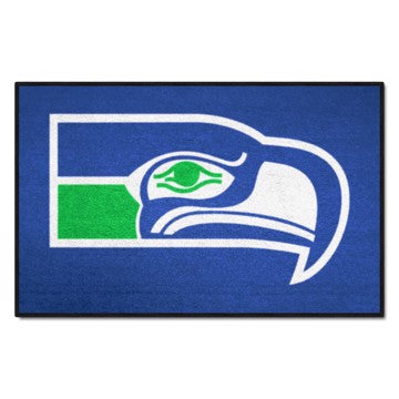 Wholesale-Seattle Seahawks Starter Mat - Retro Collection NFL Accent Rug - 19" x 30" SKU: 32512