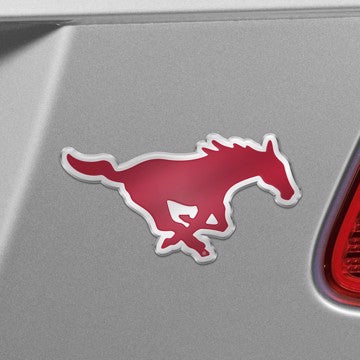 Wholesale-SMU Color Emblem SMU Mustangs 3D Color Metal Emblem SKU: 33284