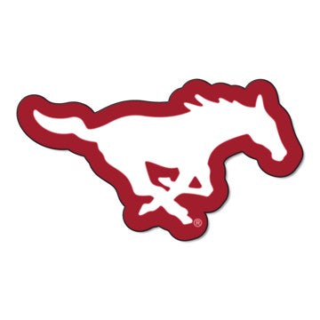 Wholesale-SMU Mustangs Mascot Mat 40" x 22.5" SKU: 14102