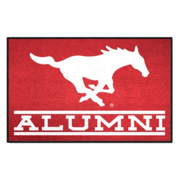 Wholesale-SMU Mustangs Starter Mat - Alumni 19"x30" SKU: 32706