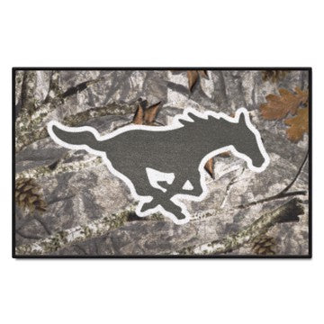 Wholesale-SMU Mustangs Starter Mat - Camo 19"x30" SKU: 33967