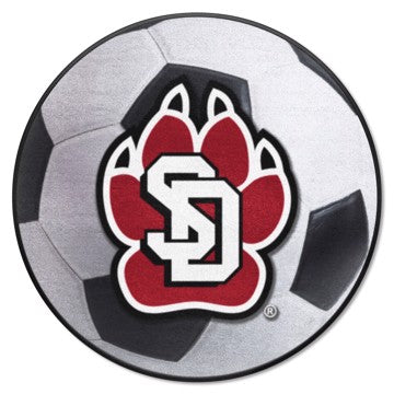 Wholesale-South Dakota Coyotes Soccer Ball Mat 27" diameter SKU: 3039