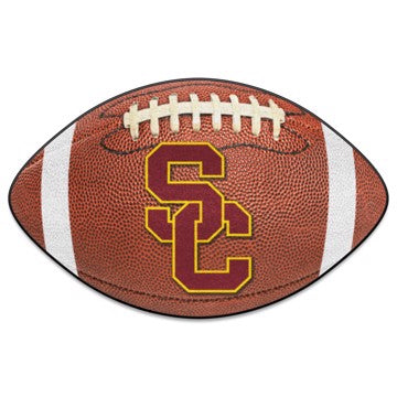 Wholesale-Southern California Trojans Football Mat 20.5"x32.5" SKU: 1342