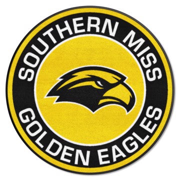 Wholesale-Southern Miss Golden Eagles Roundel Mat 27" diameter SKU: 18593