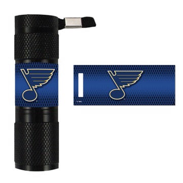 Wholesale-St. Louis Blues Flashlight NHL 1.1" H x 0.3" W x 3.4" L SKU: 62352
