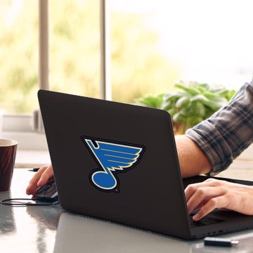 Wholesale-St. Louis Blues Matte Decal NHL 1 piece - 5” x 6.25” (total) SKU: 30835