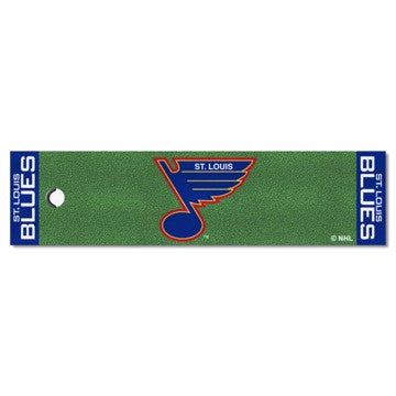 Wholesale-St. Louis Blues Putting Green Mat - Retro Collection NHL 18" x 72" SKU: 35584