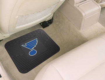 Wholesale-St. Louis Blues Utility Mat NHL Back Seat Car Floor Mats - 1 Piece - 14" x 17" SKU: 10782