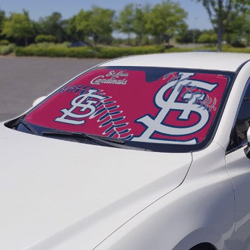 Wholesale-St. Louis Cardinals Auto Shade MLB Windshield Sun Shade - 59" x 29.5" SKU: 60038