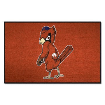 Wholesale-St. Louis Cardinals Starter Mat - Retro Collection MLB Accent Rug - 19" x 30" SKU: 1883