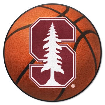 Wholesale-Stanford Cardinal Basketball Mat 27" diameter SKU: 3615