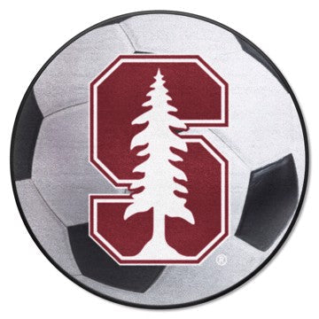 Wholesale-Stanford Cardinal Soccer Ball Mat 27" diameter SKU: 3612