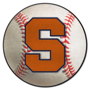 Wholesale-Syracuse Orange Baseball Mat 27" diameter SKU: 3090