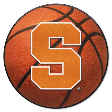 Wholesale-Syracuse Orange Basketball Mat 27" diameter SKU: 3094