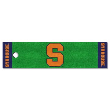 Wholesale-Syracuse Orange Putting Green Mat 1.5ft. x 6ft. SKU: 12815