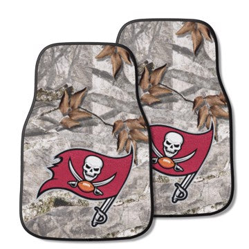 Wholesale-Tampa Bay Buccaneers 2-pc Carpet Car Mat Set NFL Auto Floor Mat - 2 piece Set - 17" x 27" SKU: 25517