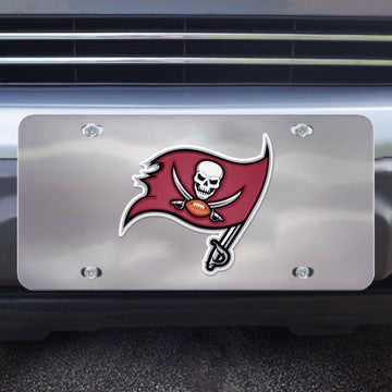 Wholesale-Tampa Bay Buccaneers Diecast License Plate NFL Exterior Auto Accessory - 12" x 6" SKU: 30121