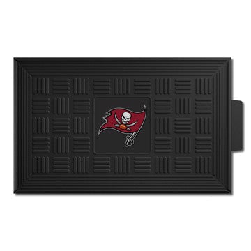 Wholesale-Tampa Bay Buccaneers Medallion Door Mat NFL Outdoor Door Mat - 19.5" x 31" SKU: 11458