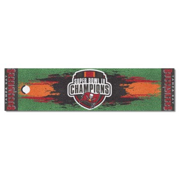 Wholesale-Tampa Bay Buccaneers Putting Green Mat NFL Golf Accessory - 18" x 72" SKU: 26505