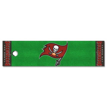 Wholesale-Tampa Bay Buccaneers Putting Green Mat NFL Golf Accessory - 18" x 72" SKU: 9031