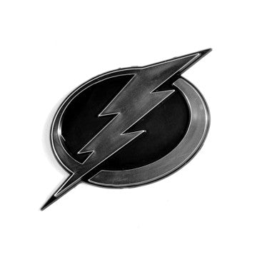 Wholesale-Tampa Bay Lightning Molded Chrome Emblem NHL Plastic Auto Accessory SKU: 60315