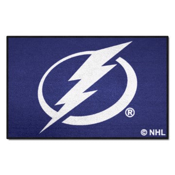 Wholesale-Tampa Bay Lightning Starter Mat NHL Accent Rug - 19" x 30" SKU: 10546