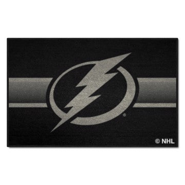 Wholesale-Tampa Bay Lightning Starter - Uniform Alternate Jersey NHL Accent Rug - 19" x 30" SKU: 31949