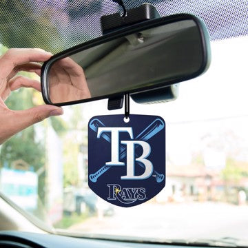 Wholesale-Tampa Bay Rays Air Freshener 2-pk MLB Interior Auto Accessory - 2 Piece SKU: 63169