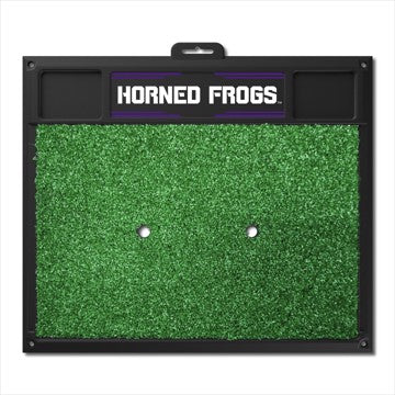 Wholesale-TCU Horned Frogs Golf Hitting Mat 20" x 17" SKU: 33473