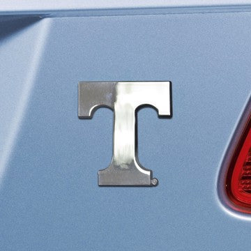 Wholesale-Tennessee Emblem - Chrome University of Tennessee Chrome Emblem 2.8"x3.2" - "Power T" Logo SKU: 14932