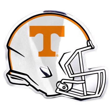 Wholesale-Tennessee Embossed Helmet Emblem University of Tennessee Embossed Helmet Emblem 3.25” x 3.25 - "Power T" Logo SKU: 60783