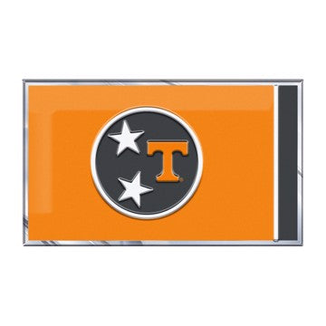 Wholesale-Tennessee Embossed State Flag Emblem University of Tennessee Embossed State Flag Emblem 2" x 3.5" - Primary Team Logo on State Flag Design SKU: 60935
