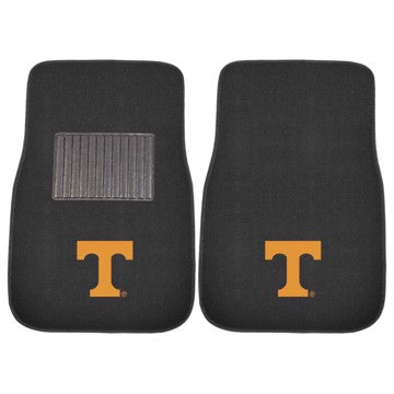 Wholesale-Tennessee Embroidered Car Mat Set University of Tennessee - 17"x25.5" - 2 Piece SKU: 10714